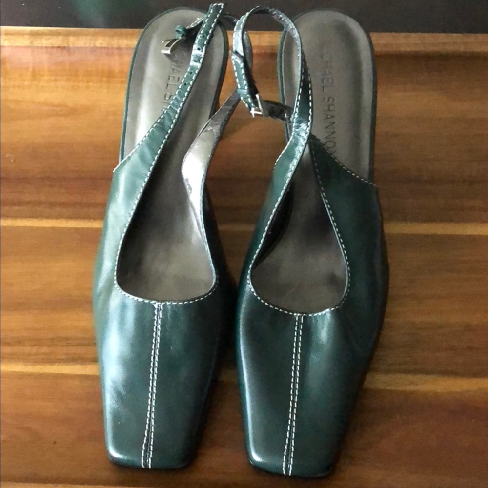 Michael Shannon Genuine Leather Upper pump